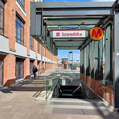 Apartament Metro Kowienska Varsovia Exterior foto
